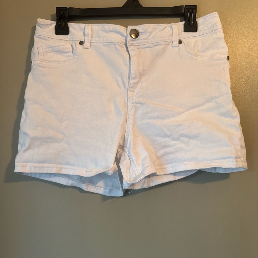 Stylish White Denim Jean Shorts for Women